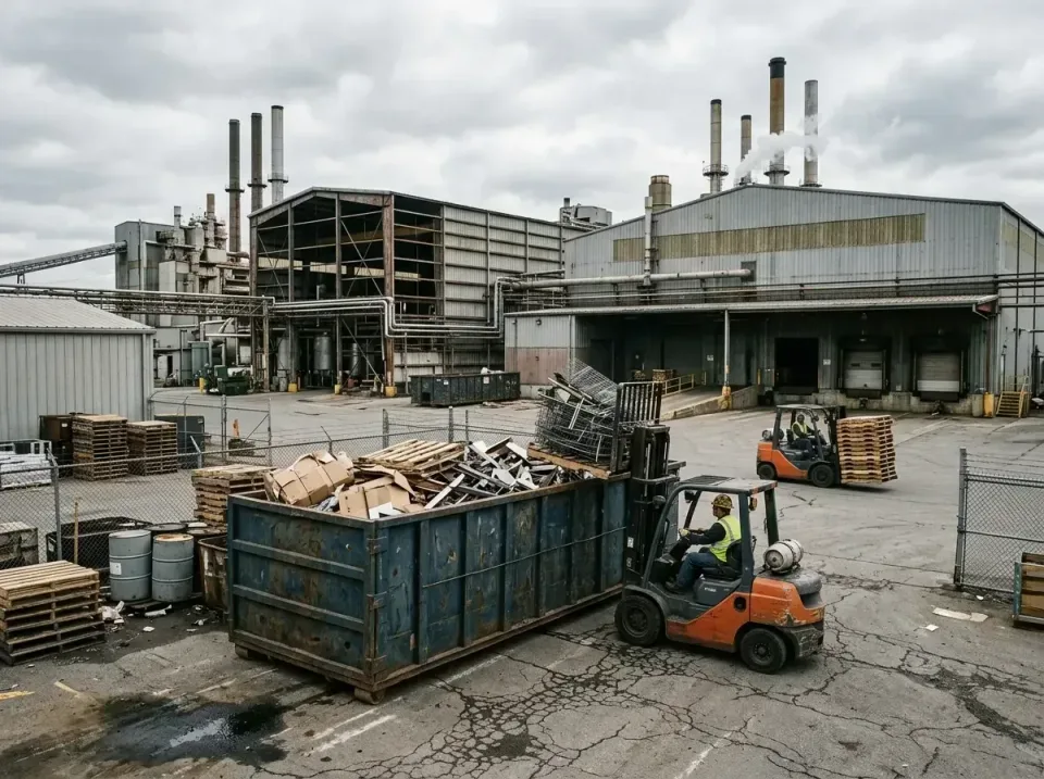 industrial-factory-scrap-conta-003 — frequently asked questions, Cheap Roll-off Dumpster Rentals in East Lexington, VA